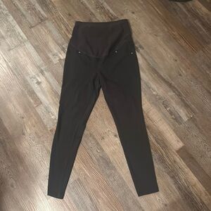 Maternity black jeggings